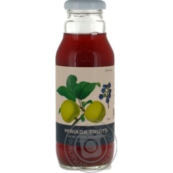 Juice Myriad frutts blueberry 300ml glass bottle - buy, prices for MegaMarket - photo 2