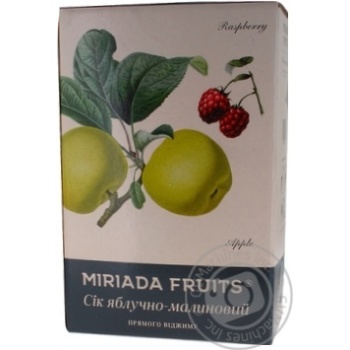 Сок Miriada Fruits Яблочно-малиновый 3л купить, цены на МегаМаркет - фото 8