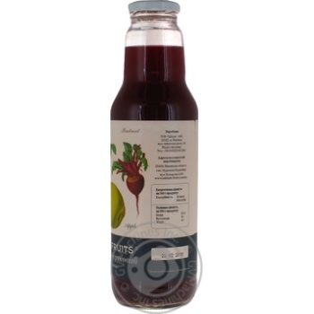 Miriada fruits apple-beetroot juice 750ml - buy, prices for COSMOS - photo 7