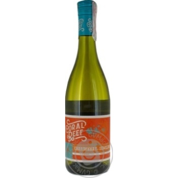 Вино Coral Reef Chardonnay-Semillon біле сухе 0.75л х6 купити, ціни на МегаМаркет - фото 1