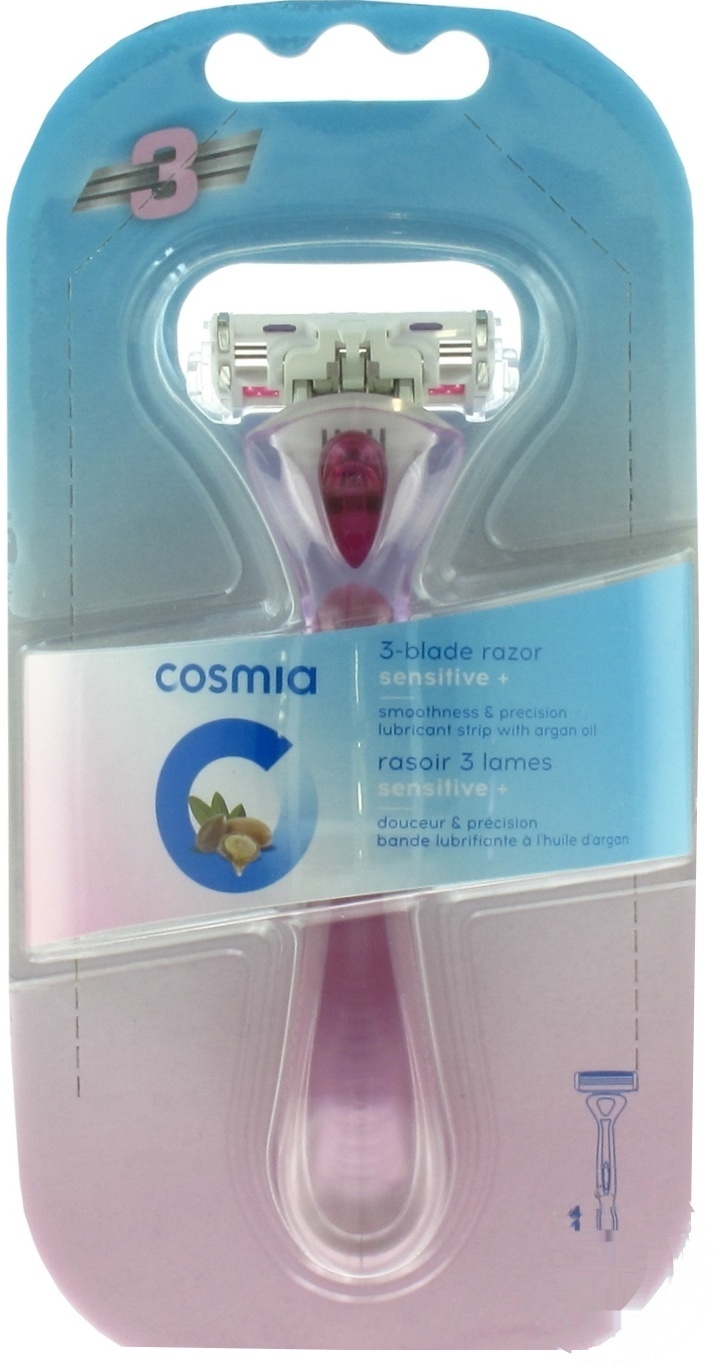 

Станок Cosmia для бритья женский 3 лезвия