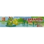 Краски акварельные Луч Zoo 6 цветов