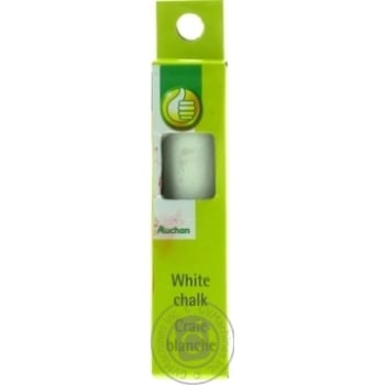 chalk auchan auchan white