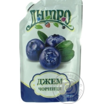 Джем Днепр Черника 250г купить, цены на МегаМаркет - фото 1