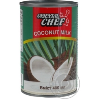 Молоко кокосовое Oriental Chef 15% 400мл купить, цены на МегаМаркет - фото 4