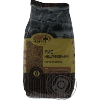 Avgust Premium Brown Rice - buy, prices for MegaMarket - photo 1