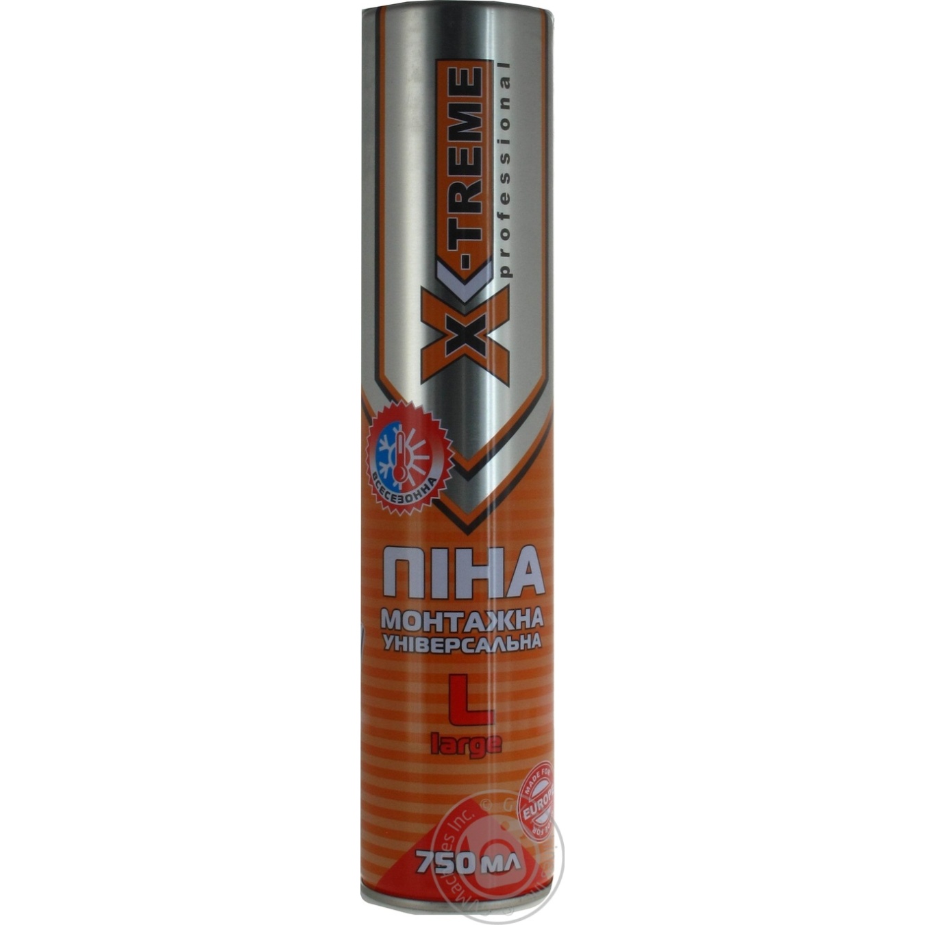 

Пена X-Treme монтажная многоцелевая 0,75л