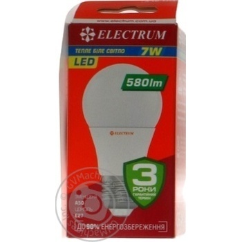 Lamp Electrum e27 7w - buy, prices for MegaMarket - photo 1