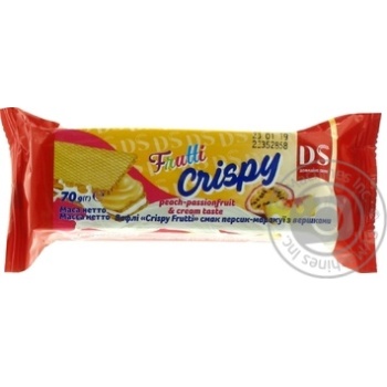 Waffles Domashne sviato peach 70g - buy, prices for MegaMarket - photo 2