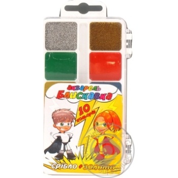 Water-colour Tetrada 10colors - buy, prices for MegaMarket - photo 1