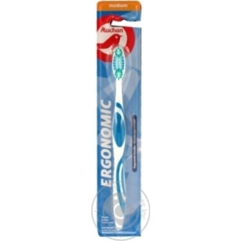 Auchan Toothbrush Ergonomic medium - buy, prices for Auchan - photo 5