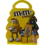 Набір подарунковий M&M's & Friends Новорічна ялинка 104г