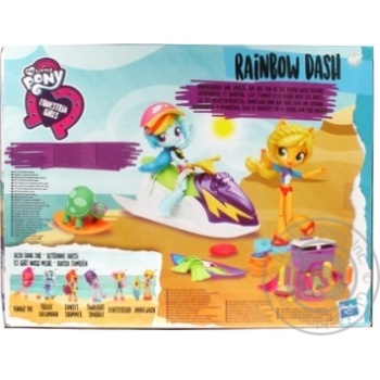 Ігровий набір  Equestria Girls Міні-ляльки Піжамна вечірка арт. купити, ціни на МегаМаркет - фото 3