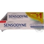 Зубная паста Sensodyne Экстра отбеливание 75мл + зубная паста Sensodyne Фтор 50мл