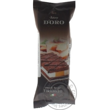 Снек Bakery D'Oro пирожное Тирамису 30г купить, цены на МегаМаркет - фото 1