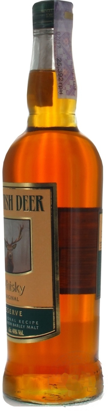 

Виски Scottish Deer 3 года выдержки 40% 0,5л