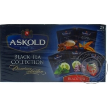 Чай черный Askold Assorti 25*2г купить, цены на МегаМаркет - фото 2