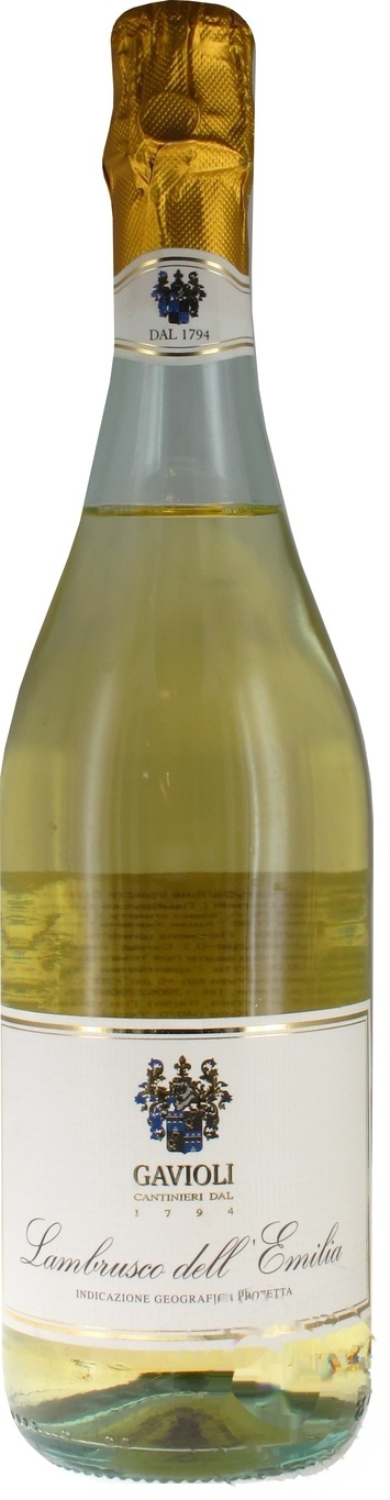 

Gavioli Antica Lambrusco dell'Emilia белое полусухое 7.5% 0.75л