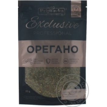 Pripravka Exclusive Professional oregano spices 35g - buy, prices for MegaMarket - photo 1