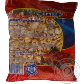 Cruise Popcorn with bacon flavor 30g - buy, prices for Auchan - photo 2