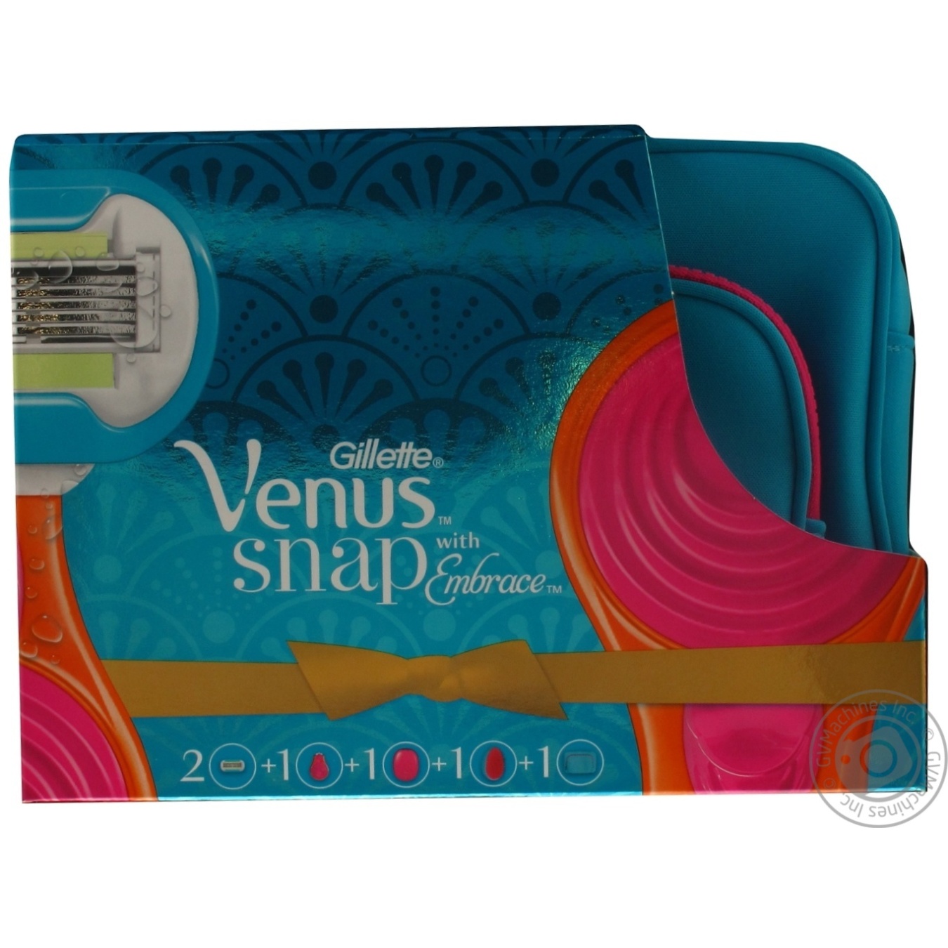 

Подарунковий набір GILLETTE VENUS Snap Embrace Бритва +1кас. х4