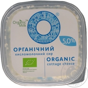 Сир кисломолочний Organic Milk 5% 300г купити, ціни на МегаМаркет - фото 3