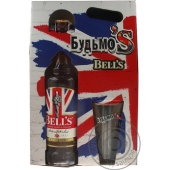 Bell's Whiskey with glass 40% 0.7l - buy, prices for MegaMarket - photo 1