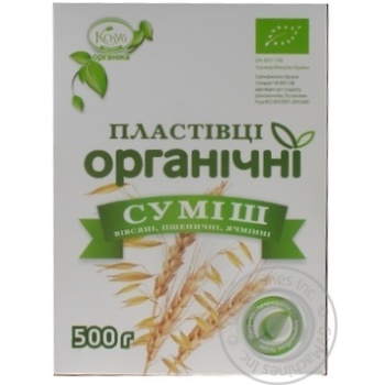 Хлопья Козуб смесь органические 500г купить, цены на МегаМаркет - фото 1