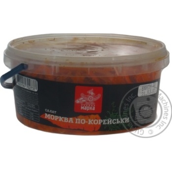 Морковь по-корейски Чудова марка 400г купить, цены на МегаМаркет - фото 1
