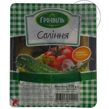 Greenvil salt cornichon cucumber 500g - buy, prices for MegaMarket - photo 3