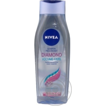Шампунь Nivea Блиск і об'єм 400мл купити, ціни на МегаМаркет - фото 1