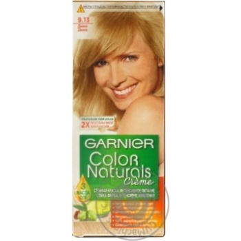 Краска для волос Garnier Color Naturals Cream Интенсивное питание 9.13 дюна купить, цены на МегаМаркет - фото 1