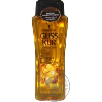 Шампунь Gliss Kur Oil Nutritive для секущихся волос 250мл купить, цены на МегаМаркет - фото 1
