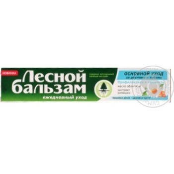 Toothpaste Lisnyy balzam 75ml - buy, prices for MegaMarket - photo 1