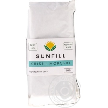 Хлібці Sunfill морські 100г х48 купить, цены на МегаМаркет - фото 3