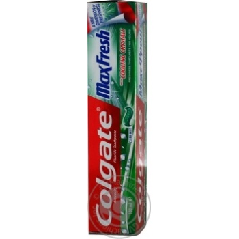 Зубна паста Colgate Макс Фреш з освіжаючими кристалами Ніжна М'ята гель 100мл купити, ціни на МегаМаркет - фото 6