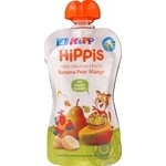 Пюре Hipp Hippis банан-груша-манго 100г