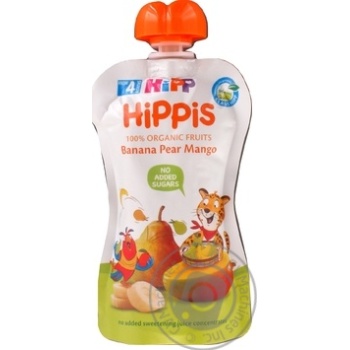 Puree Hipp pear for children from 4 months 100g - buy, prices for MegaMarket - photo 1