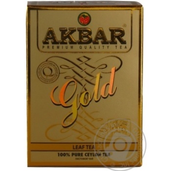 Чай Акбар Голд черный 100г купить, цены на МегаМаркет - фото 4