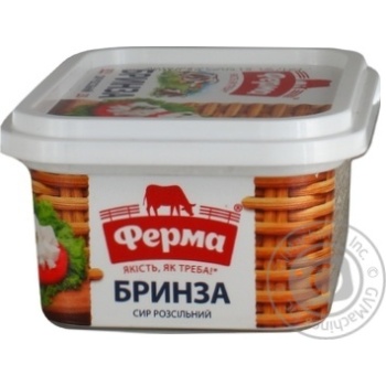 Сир Ферма Бринза 35% 250г купити, ціни на МегаМаркет - фото 3