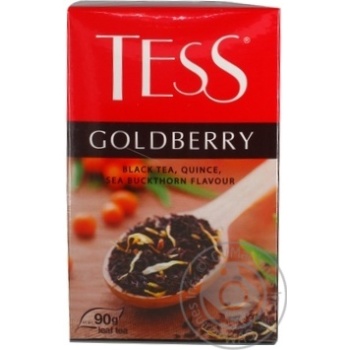 Tess Goldberry black tea 90g - buy, prices for MegaMarket - photo 2