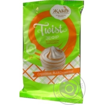 Зефир Жако Twist со вкусом карамели 300г купить, цены на МегаМаркет - фото 4