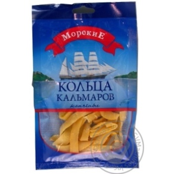 Кальмары Морские кольца копченые 36г купить, цены на МегаМаркет - фото 6