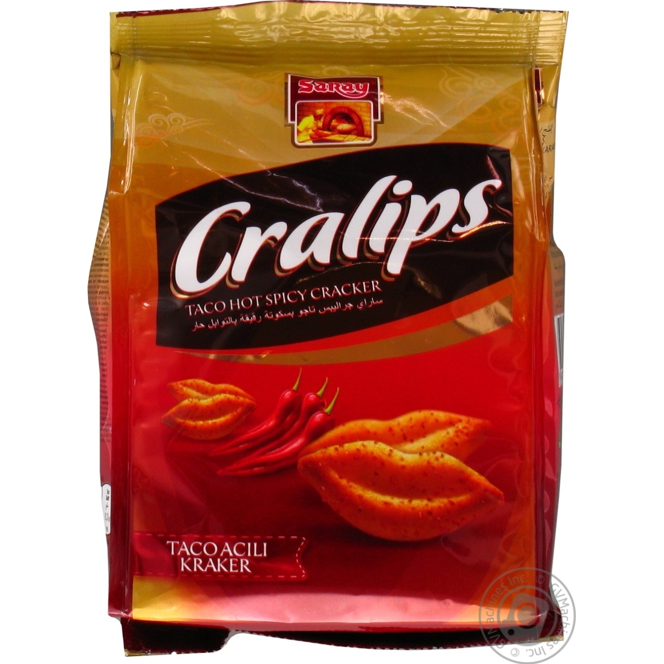 

Крекер Cralips Taco с паприкой 100г