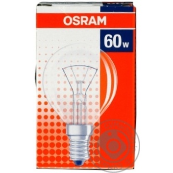 Lamp Osram e14:е14 60w - buy, prices for MegaMarket - photo 1