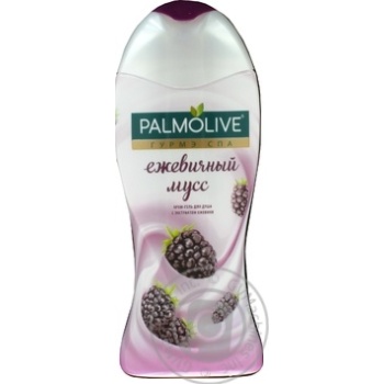 Гель-крем для душа Palmolive Gourmet Spa Ежевичный мусс 250мл купить, цены на МегаМаркет - фото 1