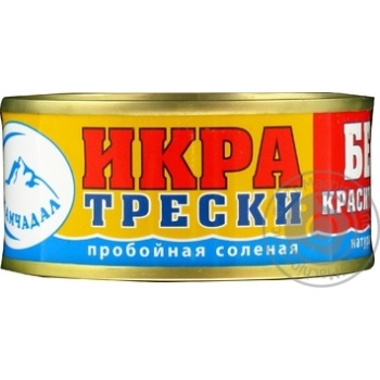 Kamchadal atlantic cod caviar 100g - buy, prices for Vostorg - photo 3