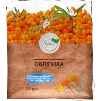 Fruit sea-buckthorn Spela frozen 300g - buy, prices for MegaMarket - photo 3