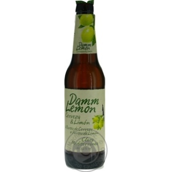 Estrella Damm Lemon Light Beer 3.2% 0.33l - buy, prices for Auchan - photo 2