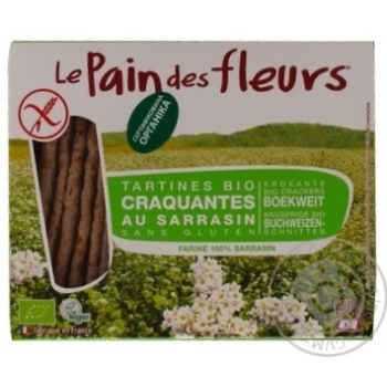 Tartines Sarrasin OrganicWith Buckwheat Gluten-Free Bread - buy, prices for MegaMarket - photo 1